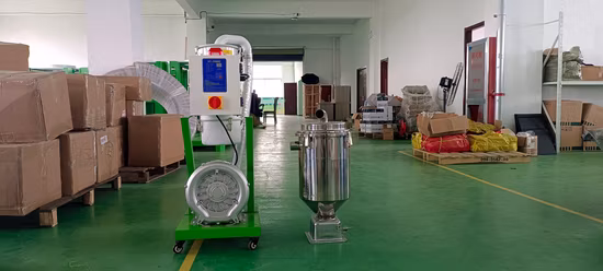 Chargeur en plastique industriel de trémie de machine de chargement d'aspiration de vide